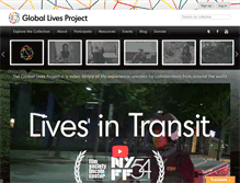 Tablet Screenshot of globallives.org
